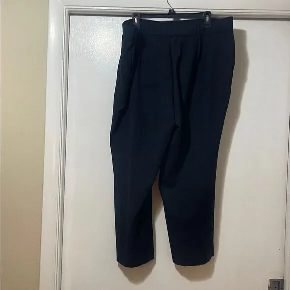 Avenue Navy Straight-Leg Pants size 20 petite NWT - Picture 7 of 7